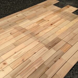 Outdoor parquet